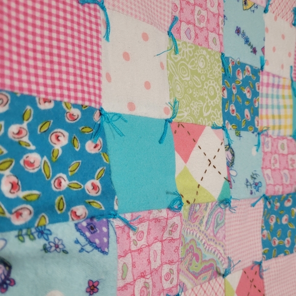 Patchwork Babydoll Quilt 18 Inch Doll Handmade Heirloom Quality - Picture 4 of 7